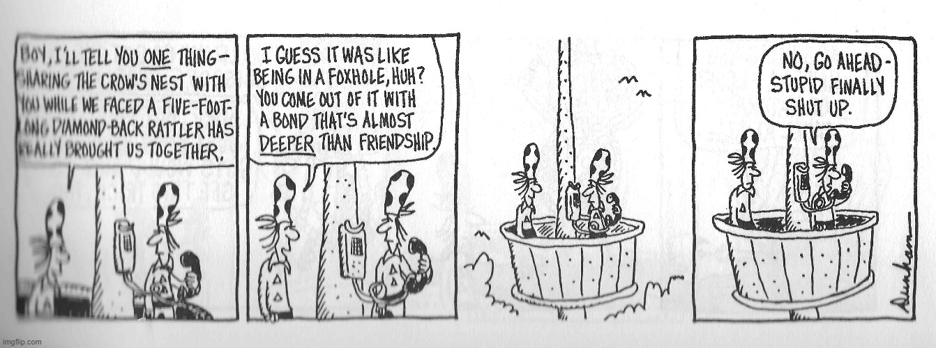 Classic Overboard | image tagged in comics | made w/ Imgflip meme maker