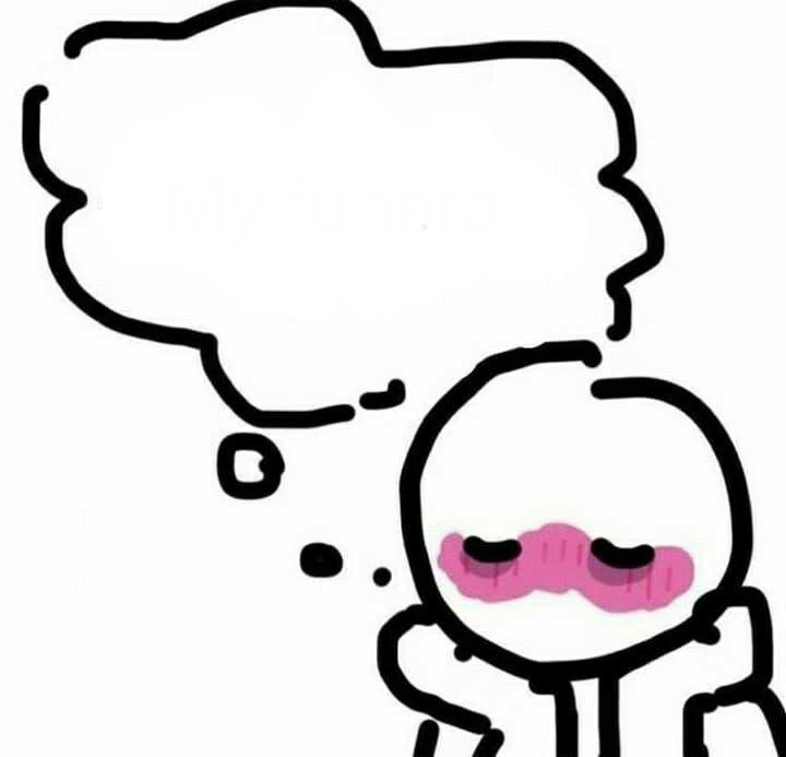 fantasizing Blank Meme Template