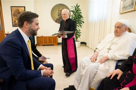 High Quality Pope and JD Vance Blank Meme Template