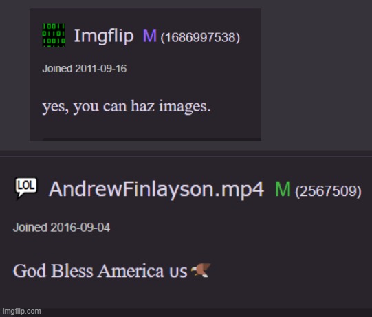 added feature to extension to display sitemod status on user profiles (thanks Aethereal for suggestion) | made w/ Imgflip meme maker