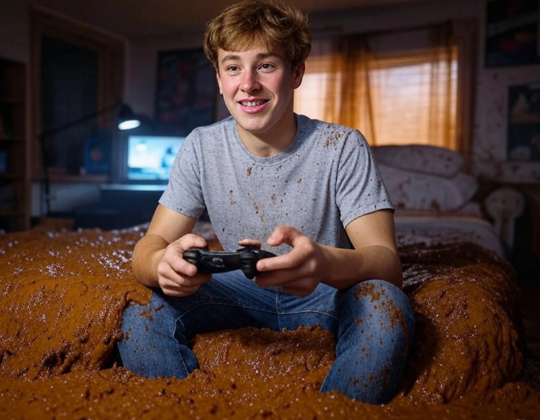 Gamer Slop Blank Meme Template
