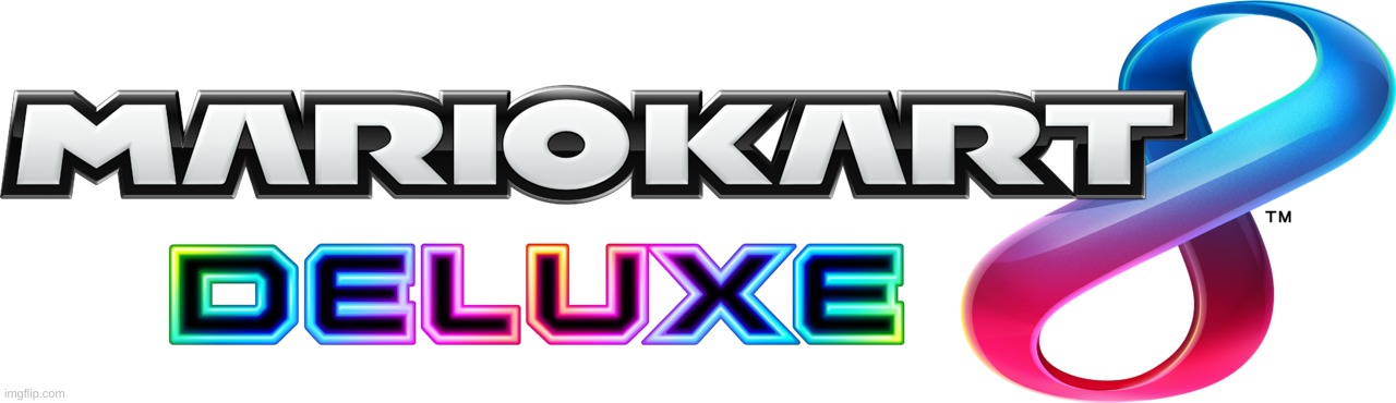 Mario Kart 8 Deluxe Logo | image tagged in mario kart 8 deluxe logo | made w/ Imgflip meme maker