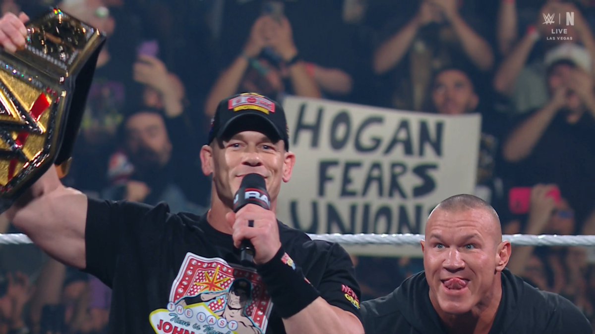 RKO Out of No Where WWE Blank Meme Template