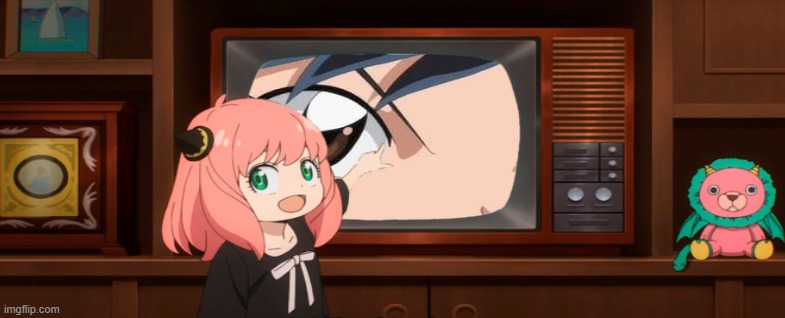 anya likes towa Blank Meme Template