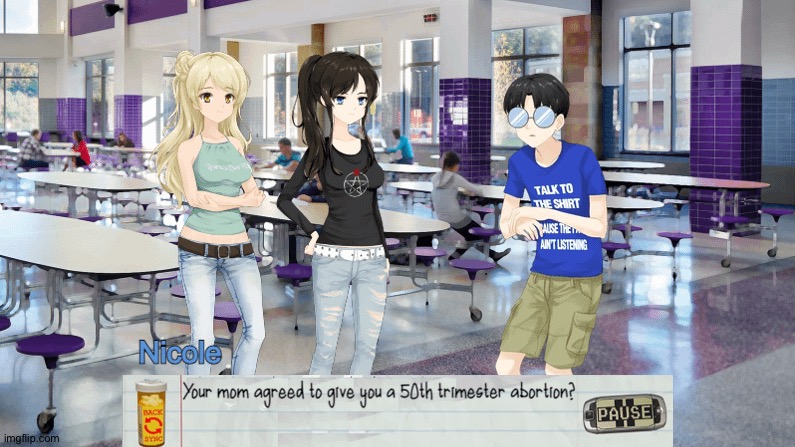 your mom agreed to give you a 50th trimester abortion? | image tagged in your mom agreed to give you a 50th trimester abortion | made w/ Imgflip meme maker