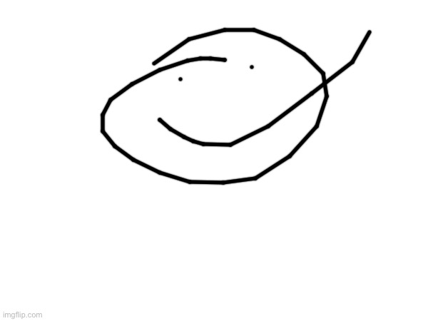 smiley face, because. | made w/ Imgflip meme maker