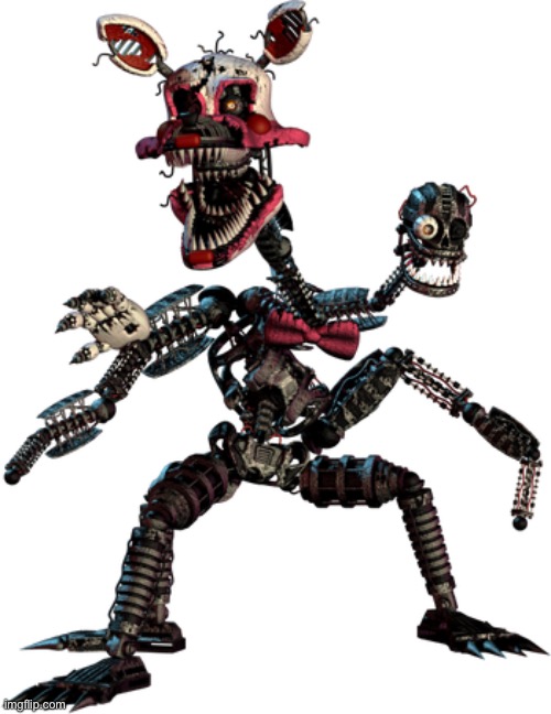 Nightmare Mangle | image tagged in nightmare mangle | made w/ Imgflip meme maker