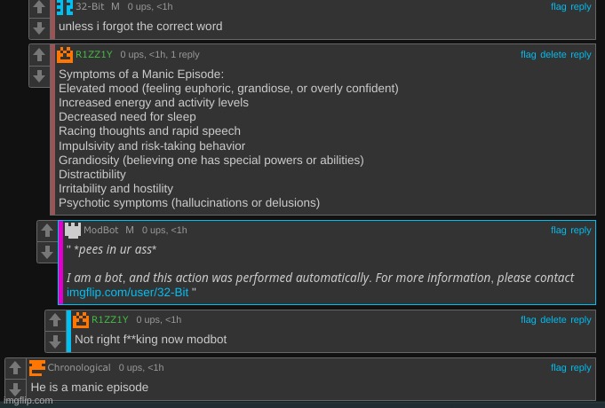 modbot | made w/ Imgflip meme maker