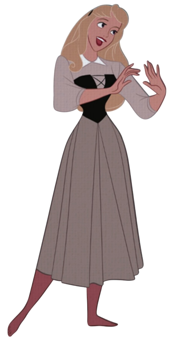 PNG Aurora - Briar Rose - La Bella Durmiente Blank Meme Template