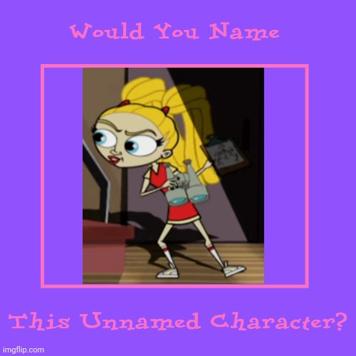 Would You Name Blonde Pigtails Girl (Growing Up Creepie) | image tagged in blank meme would you name this unnamed character,growing up creepie,blonde hair,blonde pigtails,pigtails,blonde | made w/ Imgflip meme maker