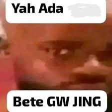 High Quality Bete gw Jing Blank Meme Template