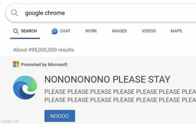 Edge is down bad | image tagged in memes,msmg | made w/ Imgflip meme maker