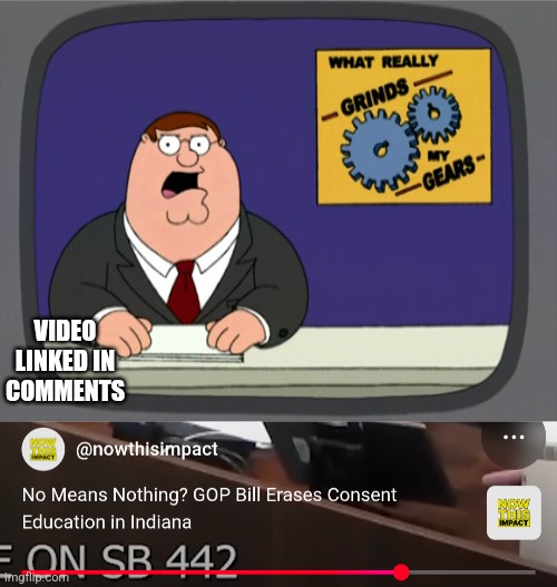 I doubt all Republicans want this, but why did anyone introduce this | VIDEO LINKED IN COMMENTS | image tagged in memes,peter griffin news | made w/ Imgflip meme maker