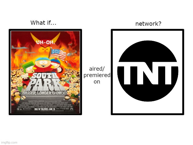 Stanpool and Wolverkyle | image tagged in what if movie or show aired/premiered on network | made w/ Imgflip meme maker