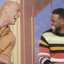 Kevin & Rock laughing Blank Meme Template