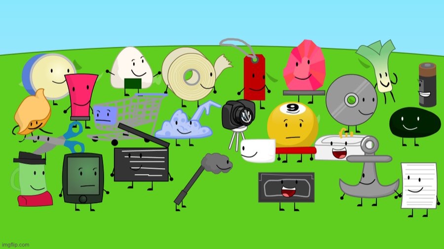 TPOT debuters in the BFDI rc style | image tagged in tpot debuters in the bfdi rc style | made w/ Imgflip meme maker