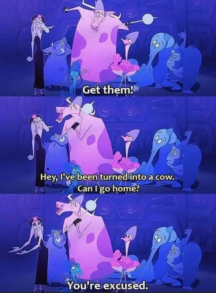 Emperors new groove Blank Meme Template