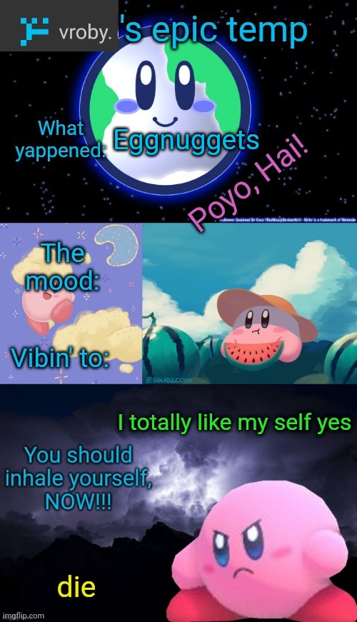 Eggnuggets | Eggnuggets | image tagged in vroby 's epic temp | made w/ Imgflip meme maker
