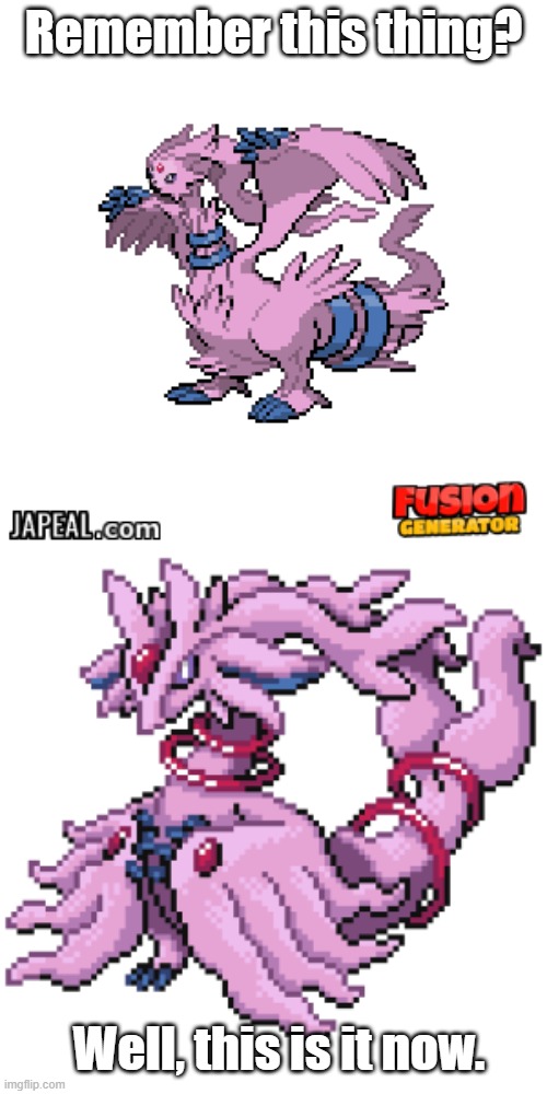 New Reshieon. | Remember this thing? Well, this is it now. | image tagged in what do you even call this thing | made w/ Imgflip meme maker