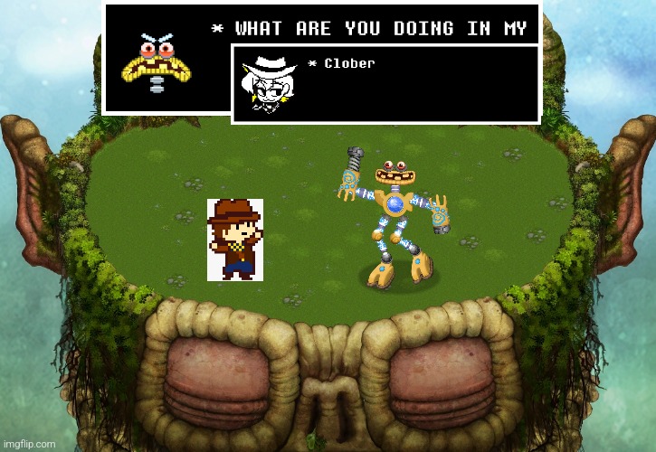 THEYRE IN MY UNIVERSE TOO | image tagged in colossal | made w/ Imgflip meme maker