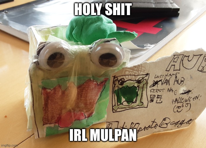 IT'S REAL. | HOLY SHIT IRL MULPAN | image tagged in it's real | made w/ Imgflip meme maker