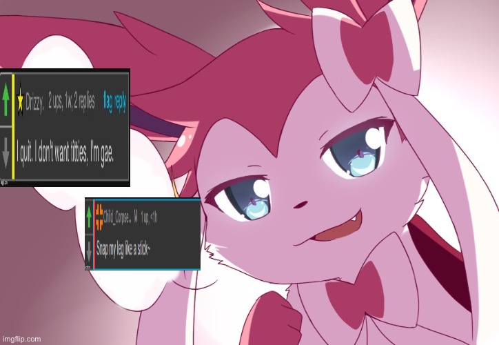 Bs | image tagged in sylveon | made w/ Imgflip meme maker