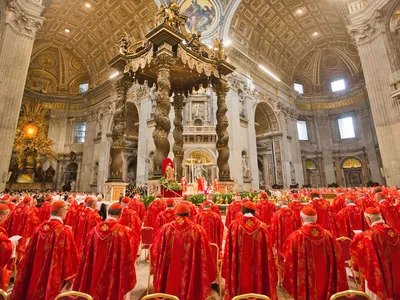 College of Cardinals Blank Meme Template