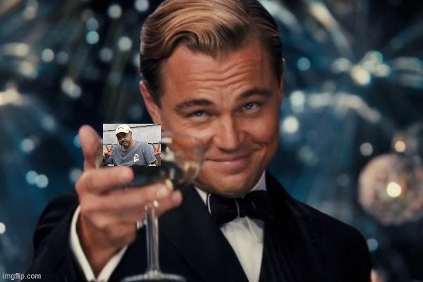 Shezad Habib | image tagged in memes,leonardo dicaprio cheers | made w/ Imgflip meme maker