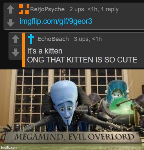 image tagged in megamind | made w/ Imgflip meme maker