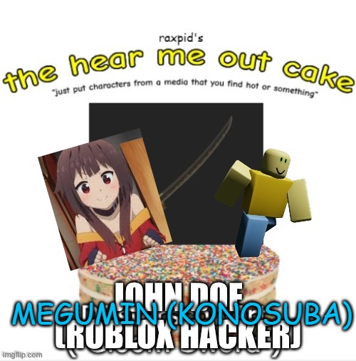 MEGUMIN (KONOSUBA) | made w/ Imgflip meme maker