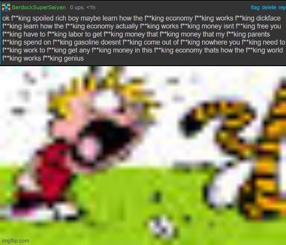 image tagged in calvin and hobbes you can't do that | made w/ Imgflip meme maker