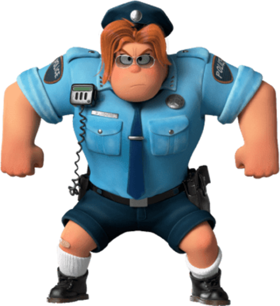 High Quality Chief Misty Luggins The Policewoman Blank Meme Template