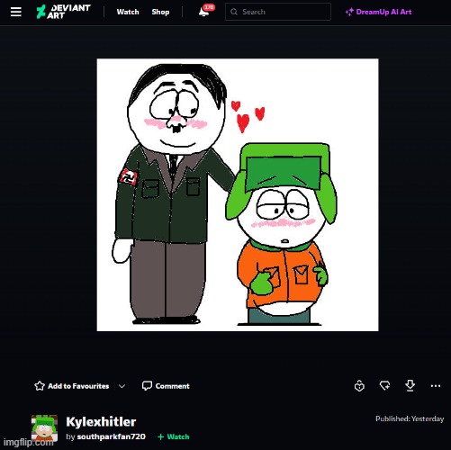 this ship shows this guy is supporting nazis and is a pedo (both lgbt (not all of it) and nazis are pedos) | made w/ Imgflip meme maker