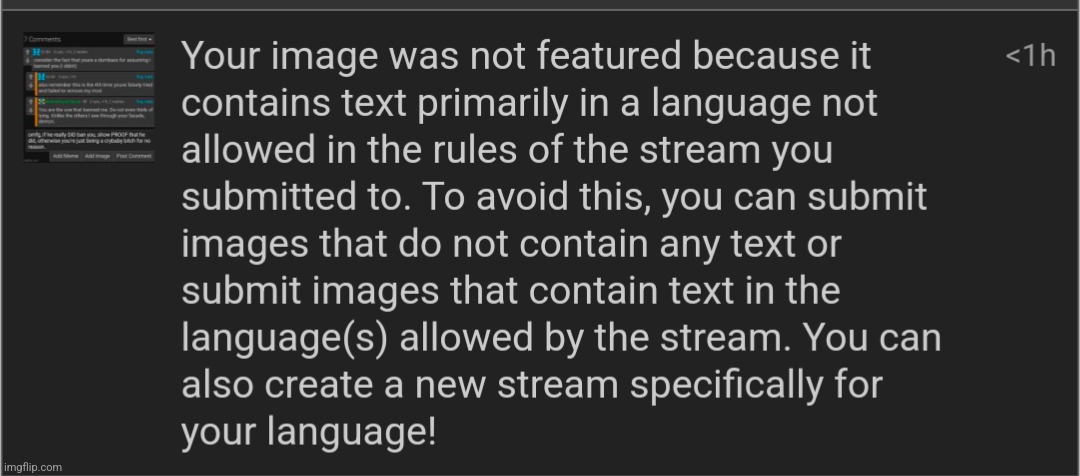 so exposing bloonsfan more is considered inappropriate language now? | made w/ Imgflip meme maker