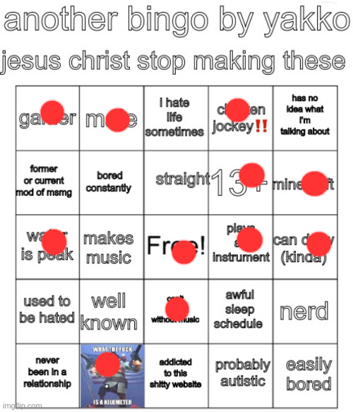 yakko bingo v7 | image tagged in yakko bingo v7 | made w/ Imgflip meme maker