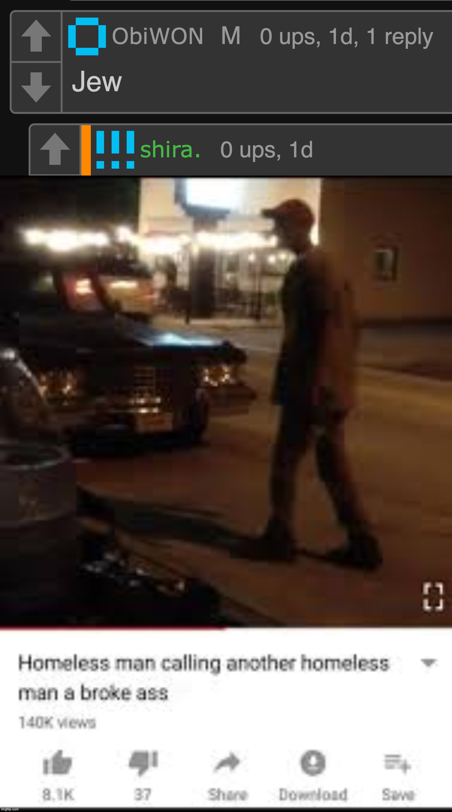 image tagged in homeless man calling another homeless man a broke ass | made w/ Imgflip meme maker