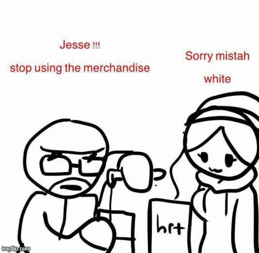 I dont know what is hrt but this is funny because of water white | made w/ Imgflip meme maker