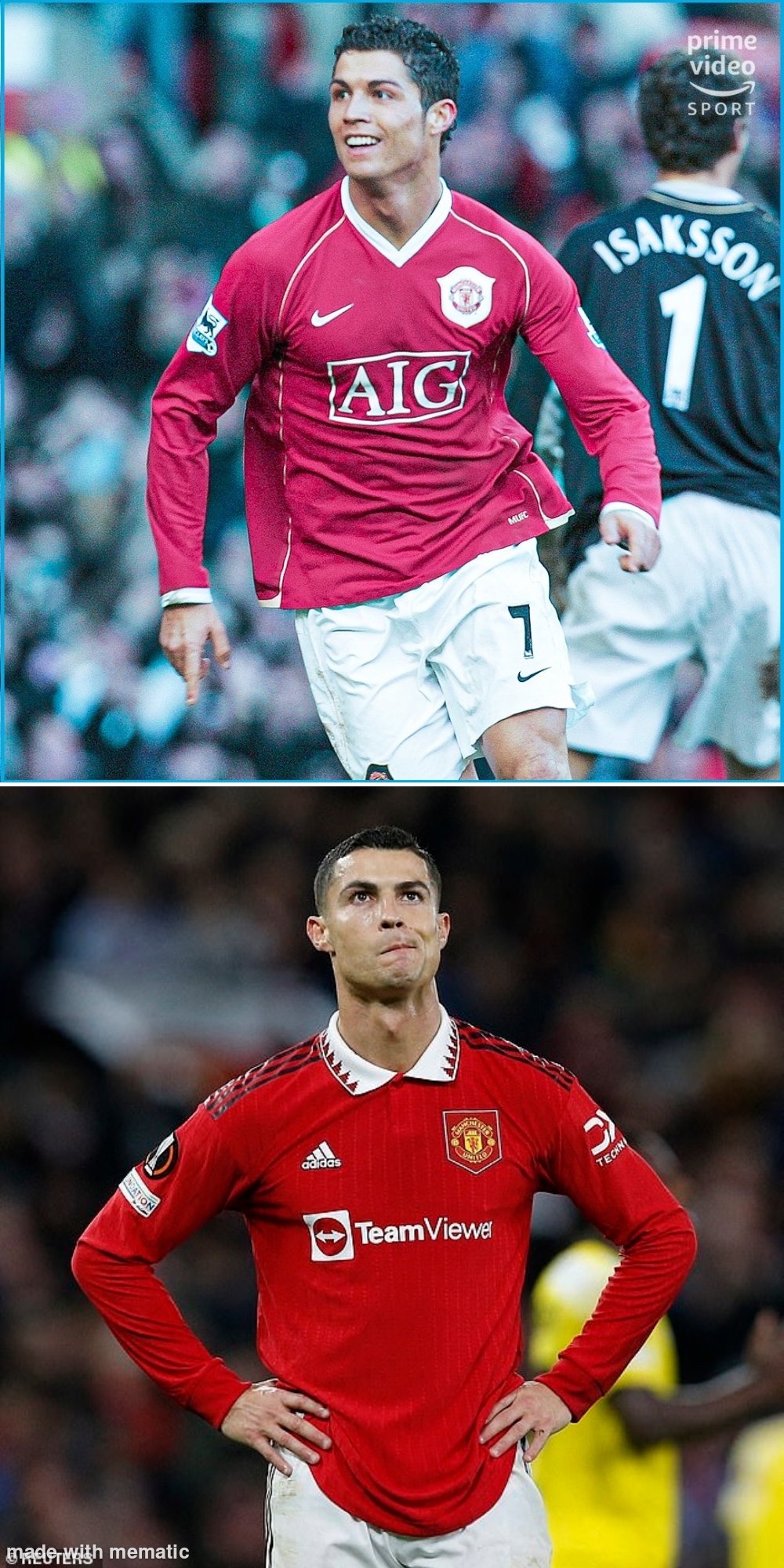 High Quality Ronaldo Meme template idk Blank Meme Template