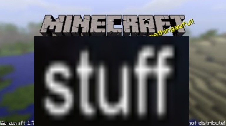 Blank Minecraft title screen | image tagged in blank minecraft title screen | made w/ Imgflip meme maker