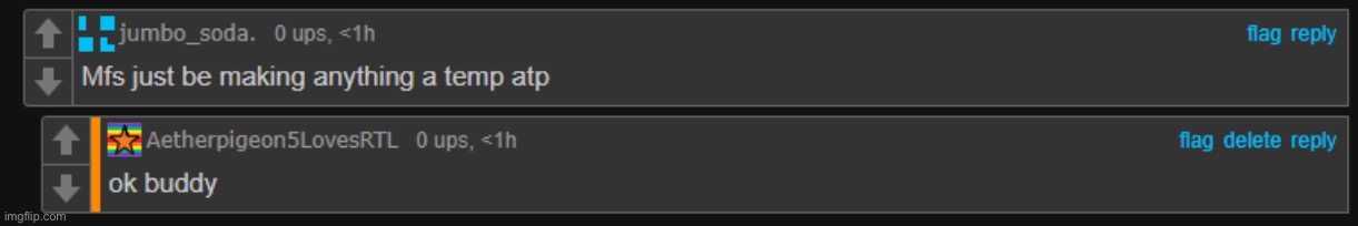 jumbo_soda x aetherpigeon | image tagged in jumbo_soda x aetherpigeon | made w/ Imgflip meme maker