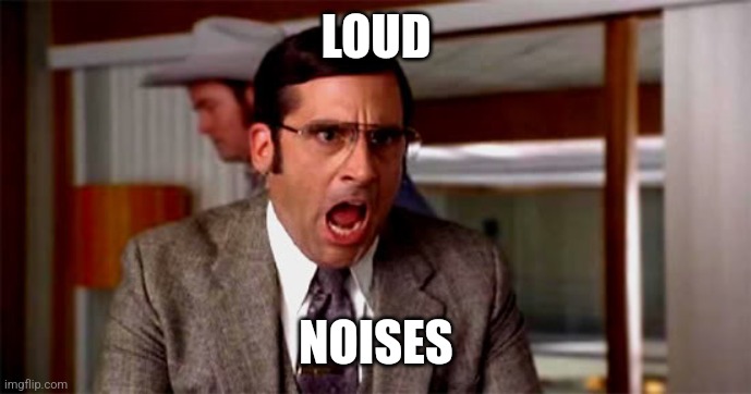 Loud Noises | LOUD NOISES | image tagged in loud noises | made w/ Imgflip meme maker