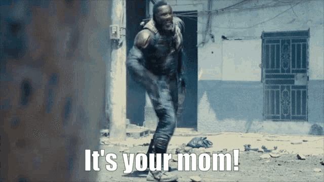 Bloodsport Your Mom Blank Meme Template