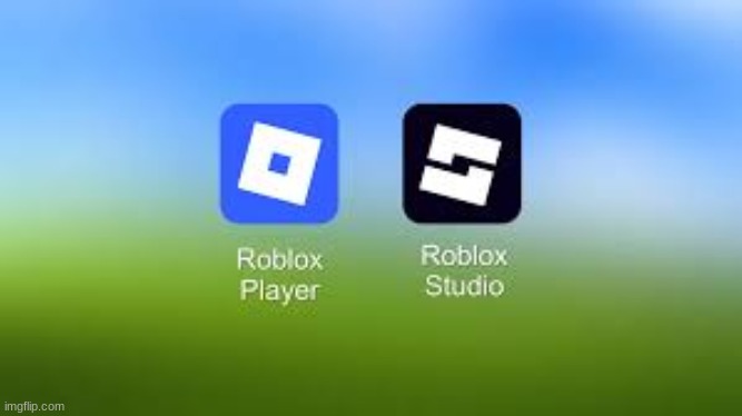 roblox studio turned emo and gave it's blue color away fr | made w/ Imgflip meme maker