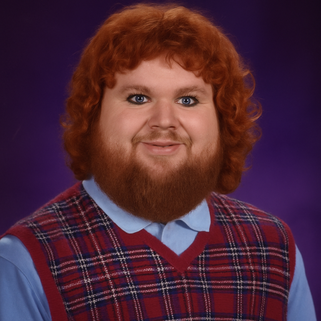 Bad Luck Vance Blank Meme Template