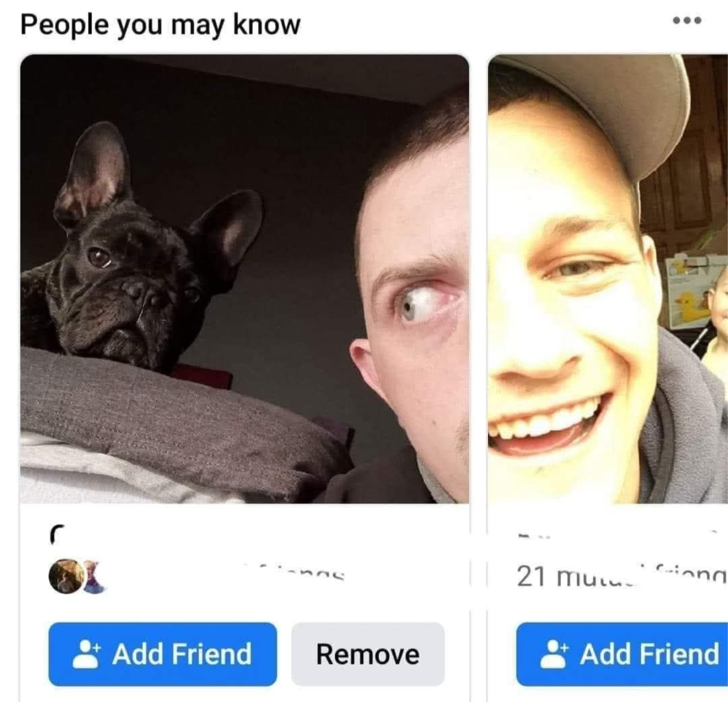 FB besties Blank Meme Template