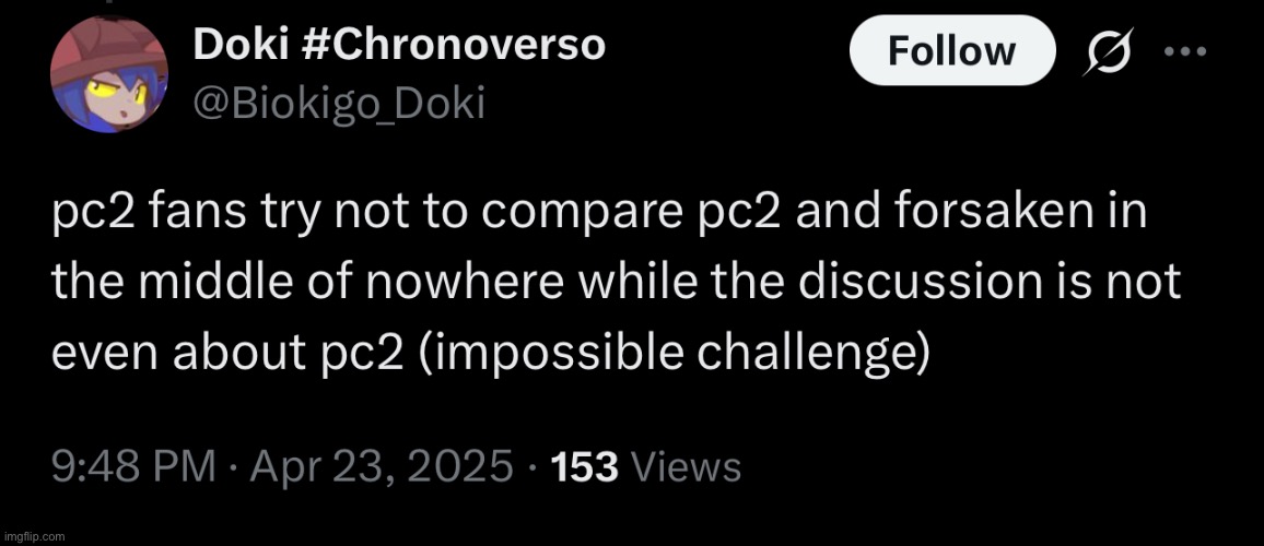 Idk if all pc2 fans do this btw | made w/ Imgflip meme maker