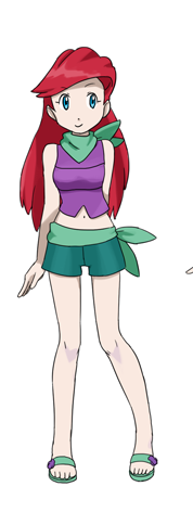 Ariel in Pokemon Style Blank Meme Template