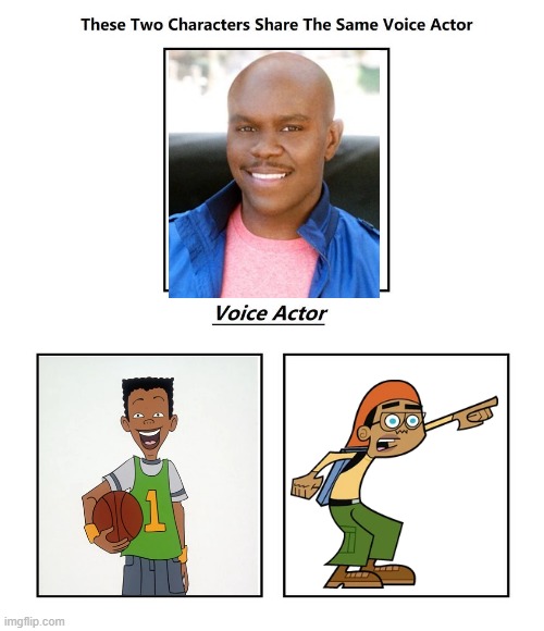 Rickey D'shon Collins | image tagged in same voice actor,rickey d'shon collins,recess,danny phantom,nickelodeon,disney | made w/ Imgflip meme maker