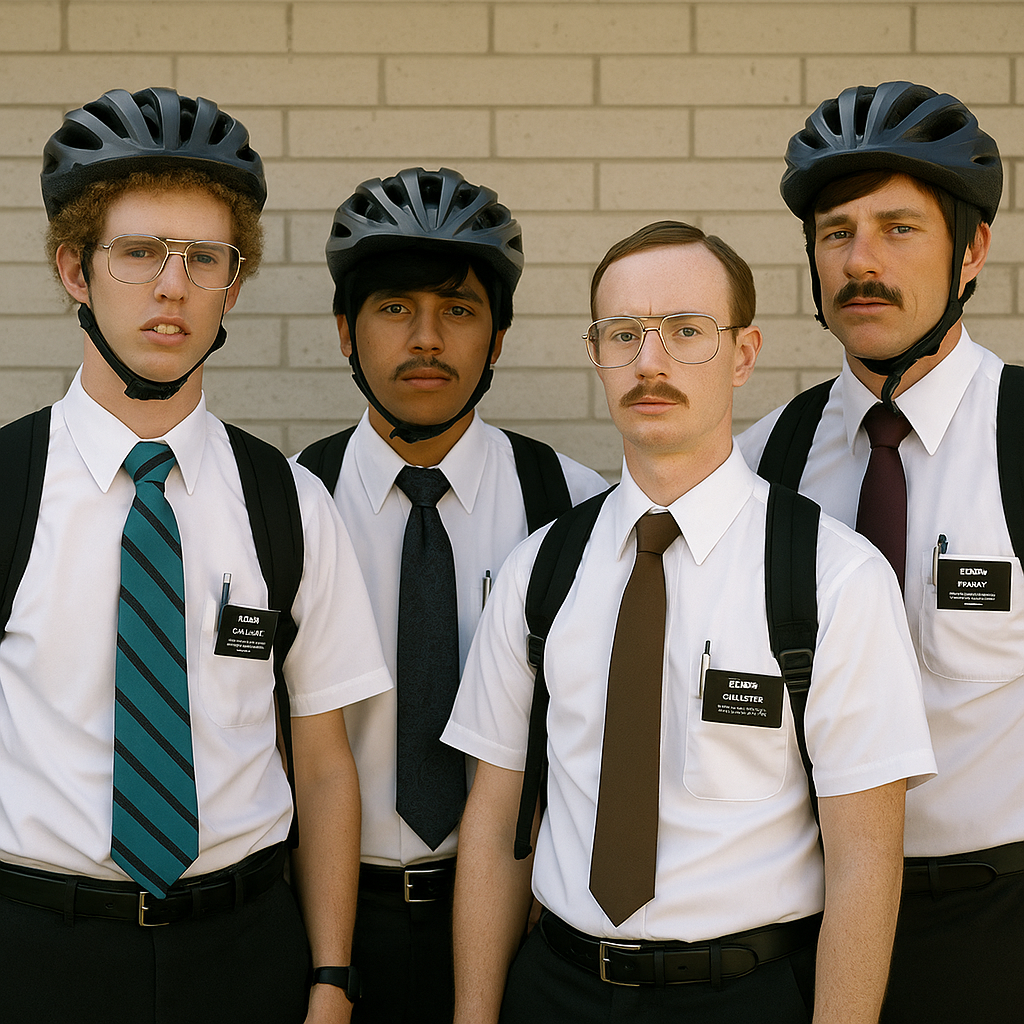 Napoleon Dynamite Missionaries Blank Meme Template