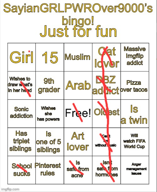 BINGO | image tagged in sayiangrlpwrover9000 s bingo | made w/ Imgflip meme maker